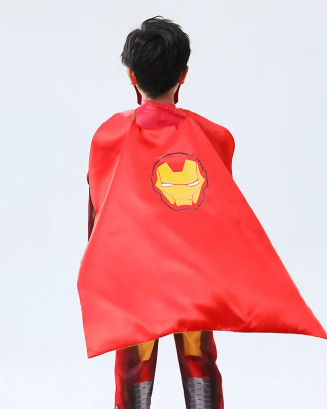 Halloween Superhero Cape & Mask Costume Set™