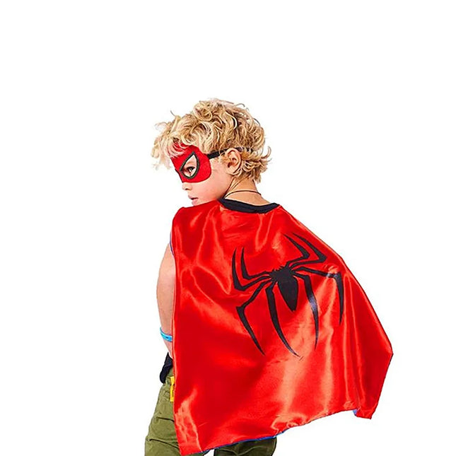 Halloween Superhero Cape & Mask Costume Set™