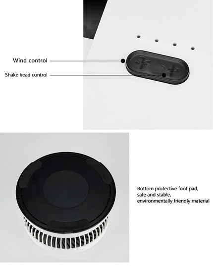 6000mAh Portable Folding Rechargeable Fan™