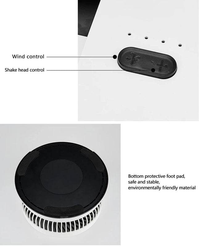 6000mAh Portable Folding Rechargeable Fan™