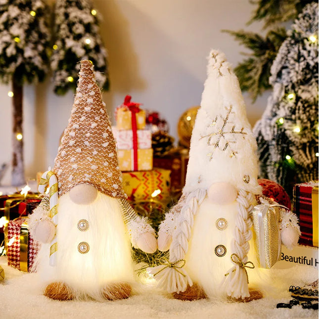 Light-Up Christmas Gnome Decoration™
