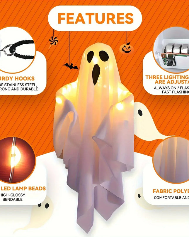 LED Flying Ghosts Halloween Decorations™
