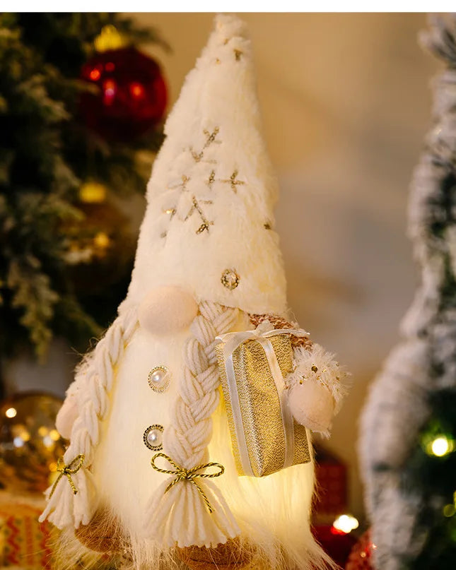 Light-Up Christmas Gnome Decoration™