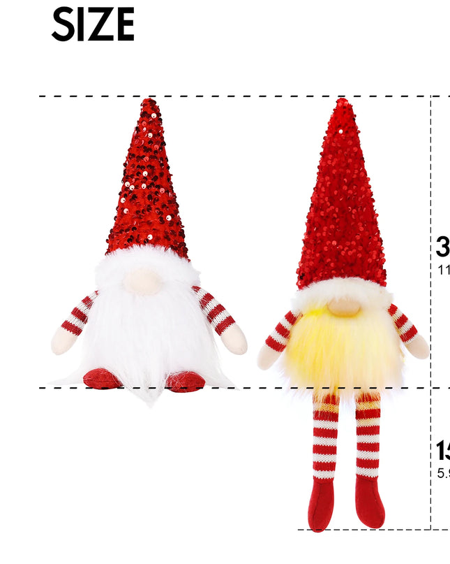 Light-Up Christmas Gnome Decoration™