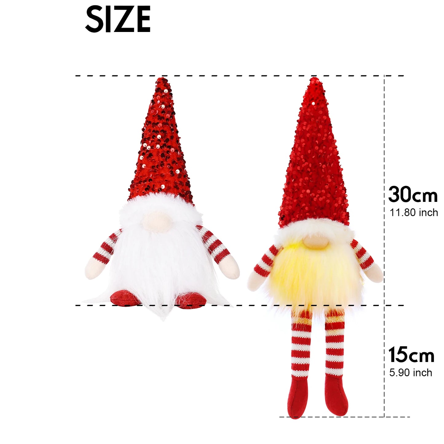 Light-Up Christmas Gnome Decoration™
