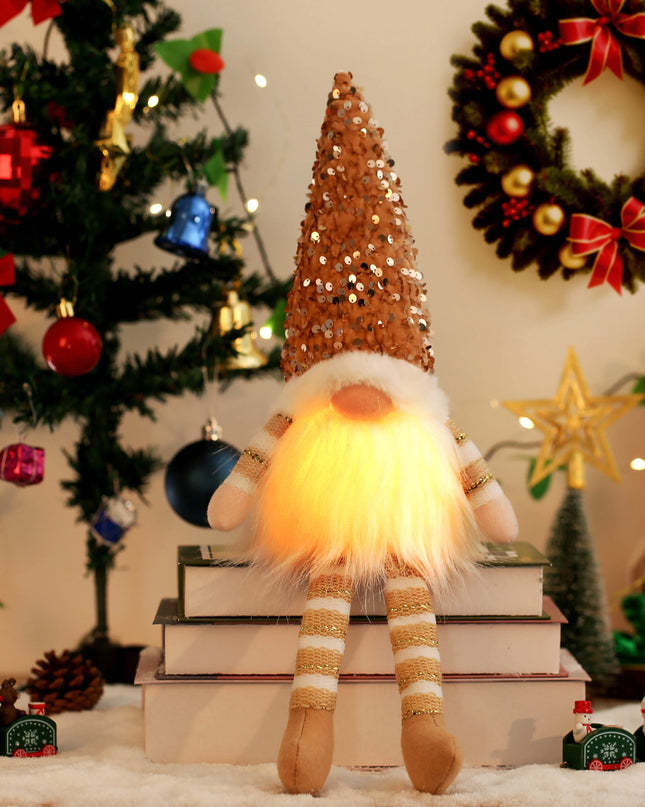 Light-Up Christmas Gnome Decoration™