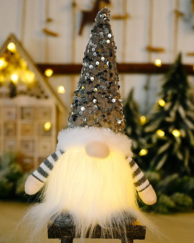 Light-Up Christmas Gnome Decoration™