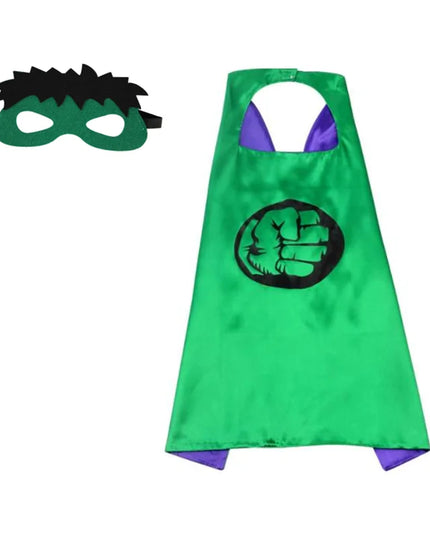 Halloween Superhero Cape & Mask Costume Set™