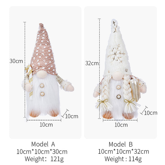 Light-Up Christmas Gnome Decoration™