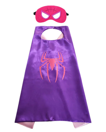 Halloween Superhero Cape & Mask Costume Set™
