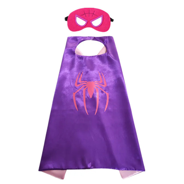 Halloween Superhero Cape & Mask Costume Set™