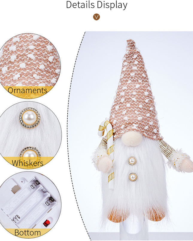 Light-Up Christmas Gnome Decoration™