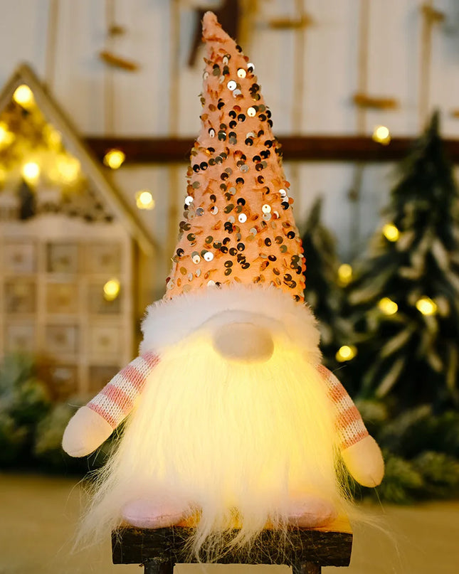 Light-Up Christmas Gnome Decoration™