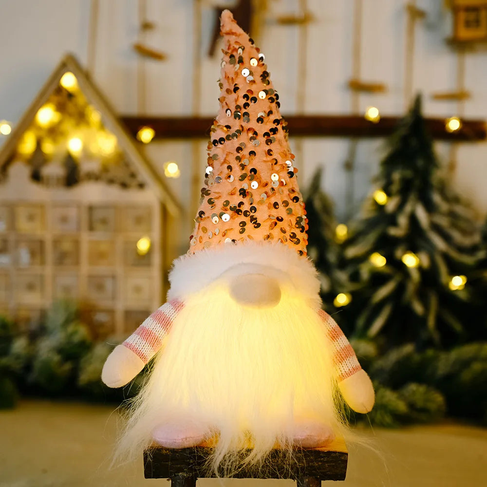 Light-Up Christmas Gnome Decoration™