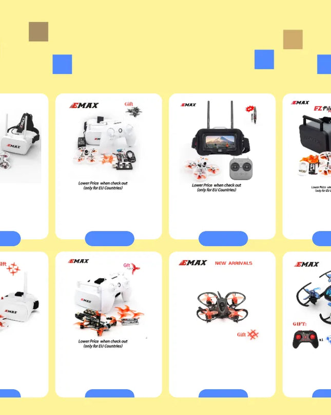 Official Emax EZ pilot FPV Racing Drone Kit - Here 4 you