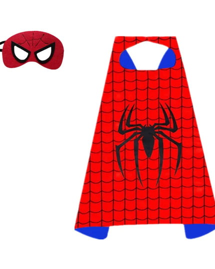 Halloween Superhero Cape & Mask Costume Set™