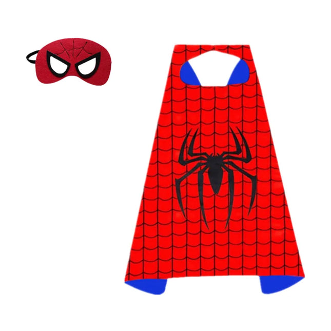 Halloween Superhero Cape & Mask Costume Set™