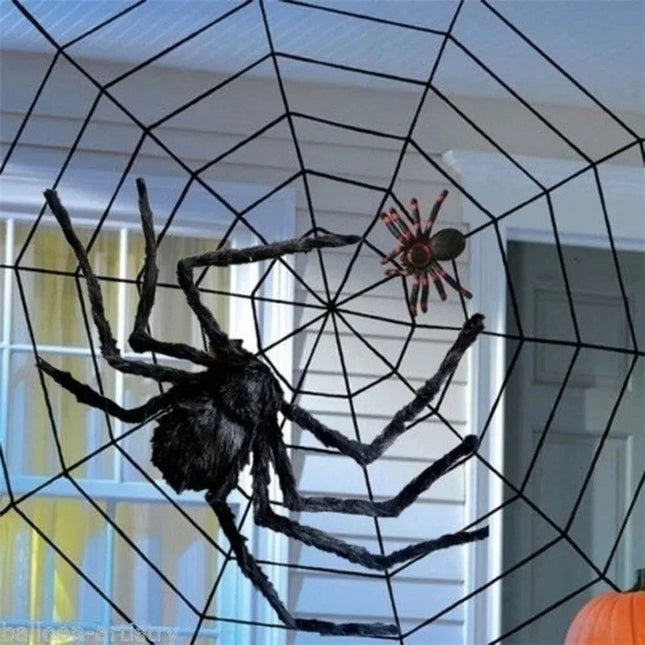 1/3pcs Giant Black Spider Halloween Decorations™