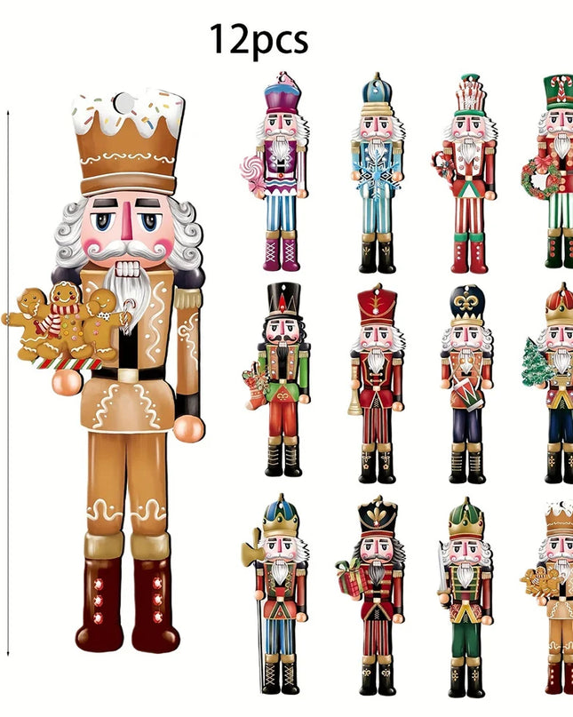 12pcs Christmas Nutcracker Charm™ Set