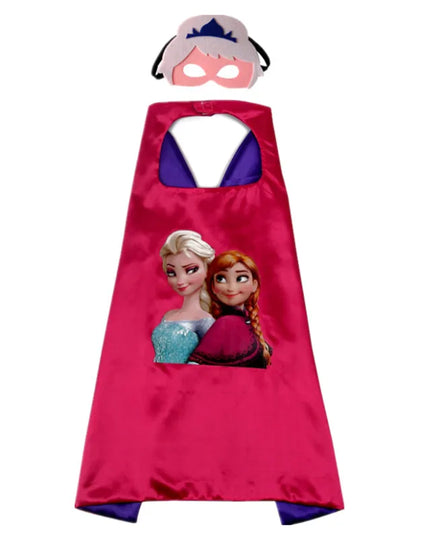 Halloween Superhero Cape & Mask Costume Set™