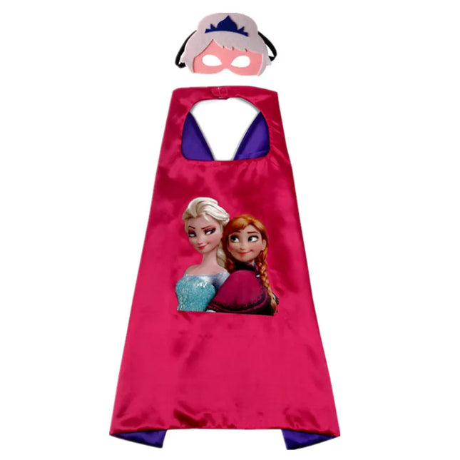 Halloween Superhero Cape & Mask Costume Set™