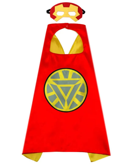 Halloween Superhero Cape & Mask Costume Set™