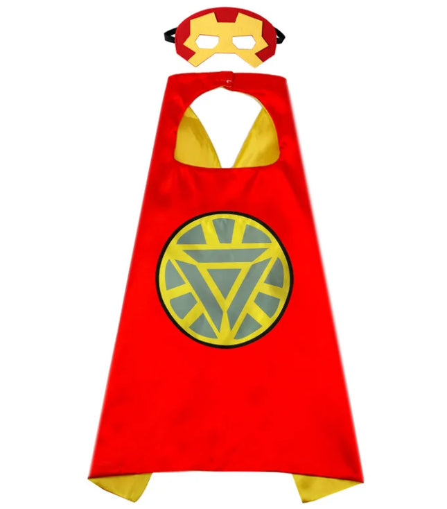 Halloween Superhero Cape & Mask Costume Set™