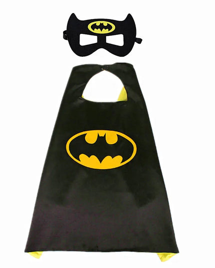 Halloween Superhero Cape & Mask Costume Set™