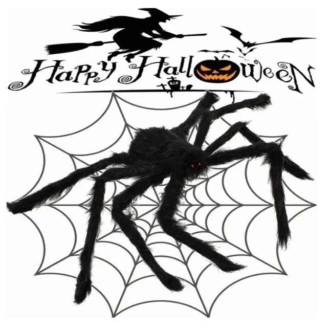 1/3pcs Giant Black Spider Halloween Decorations™