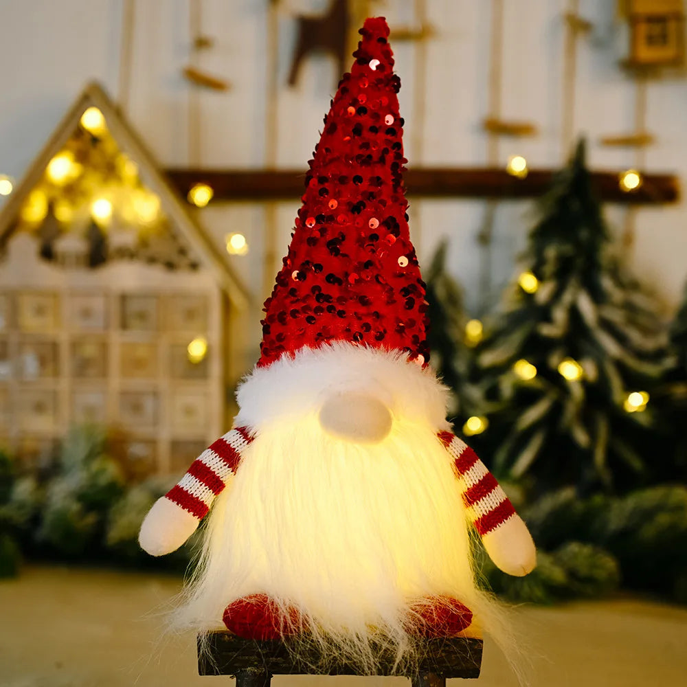 Light-Up Christmas Gnome Decoration™