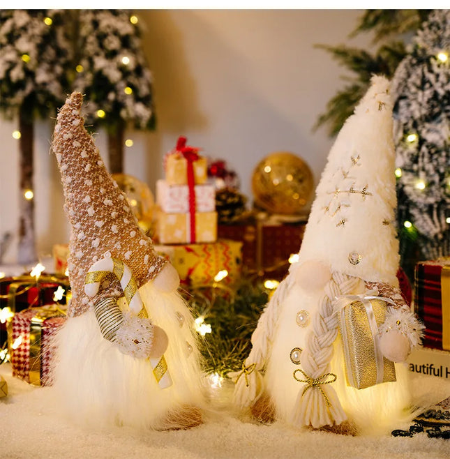 Light-Up Christmas Gnome Decoration™