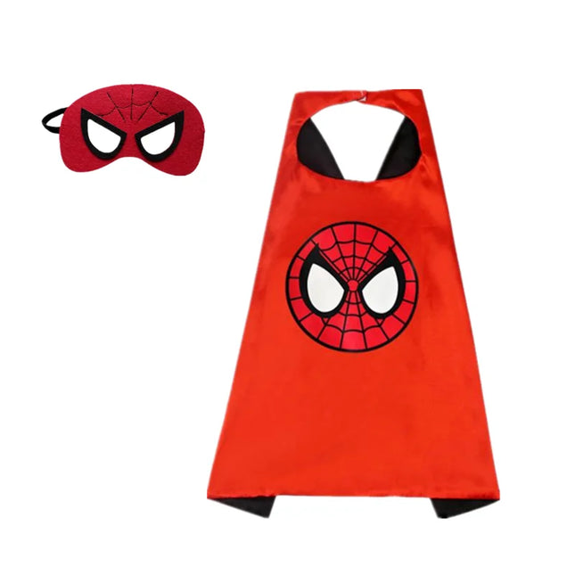 Halloween Superhero Cape & Mask Costume Set™