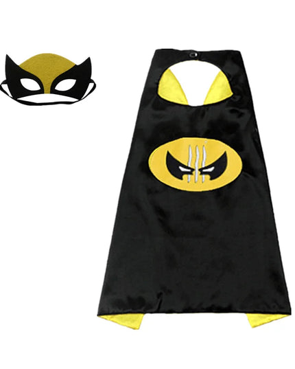 Halloween Superhero Cape & Mask Costume Set™