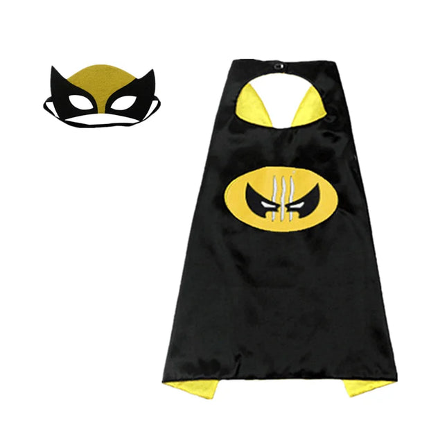 Halloween Superhero Cape & Mask Costume Set™