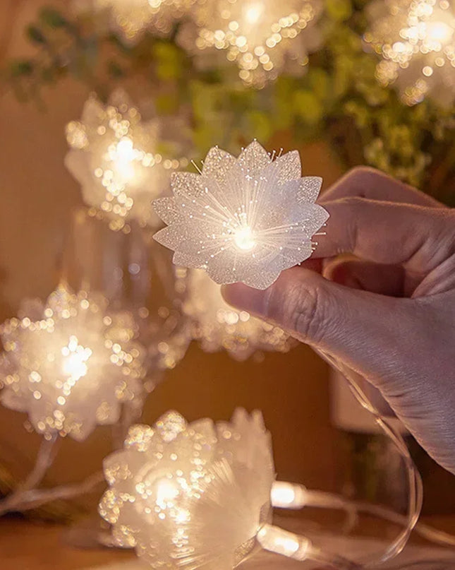 2/3M LED Fiber GlowBloom™ Fairy Lights