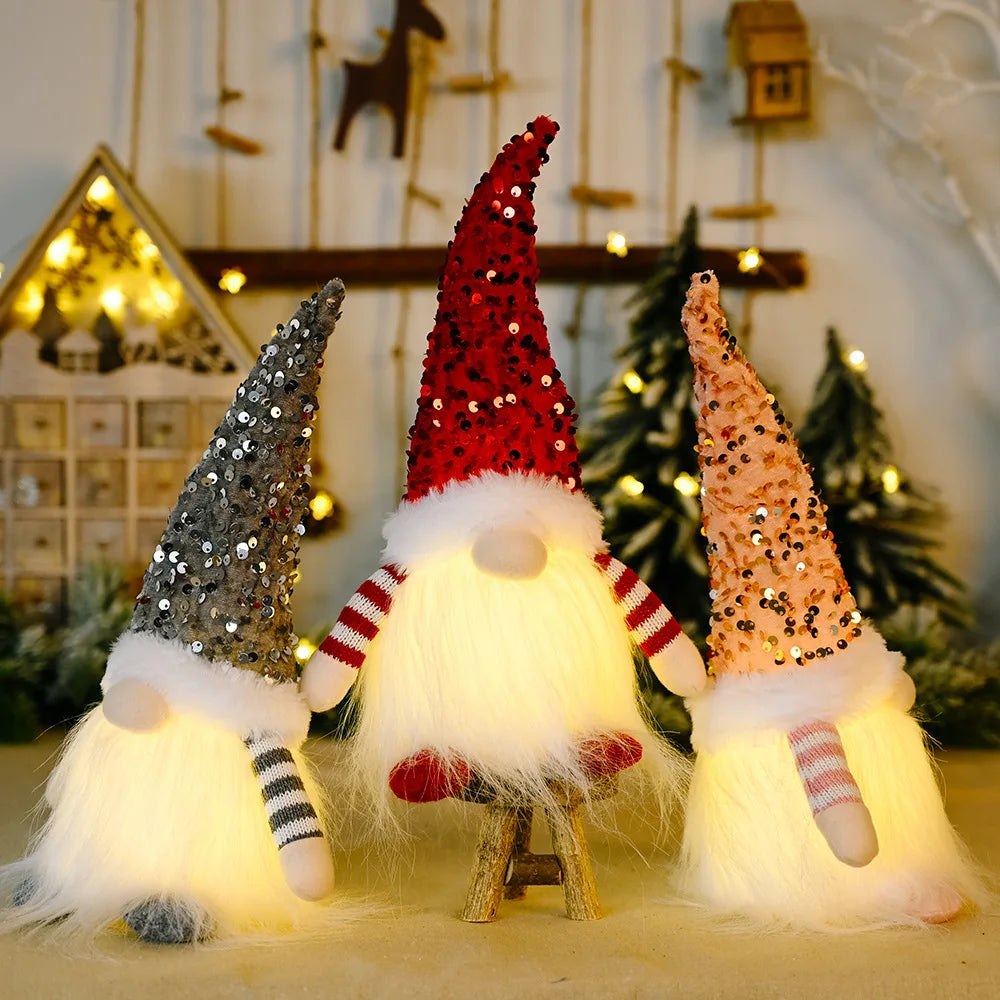 Light-Up Christmas Gnome Decoration™