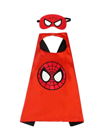 Halloween Superhero Cape & Mask Costume Set™