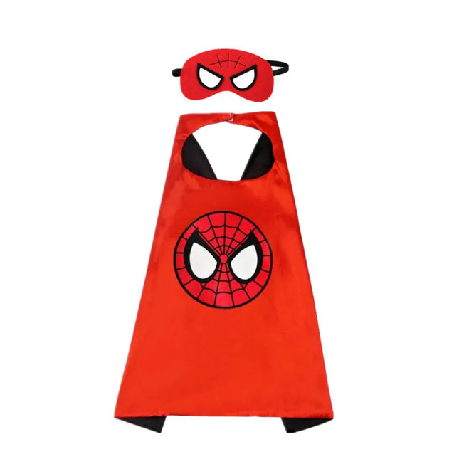 Halloween Superhero Cape & Mask Costume Set™