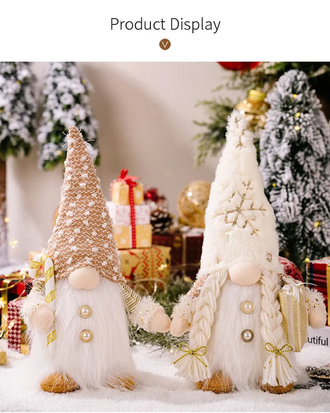 Light-Up Christmas Gnome Decoration™