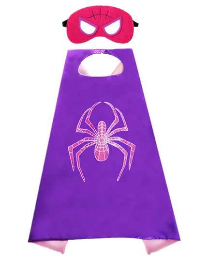 Halloween Superhero Cape & Mask Costume Set™