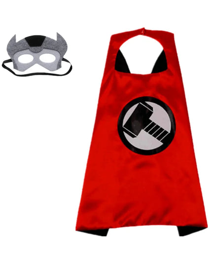 Halloween Superhero Cape & Mask Costume Set™