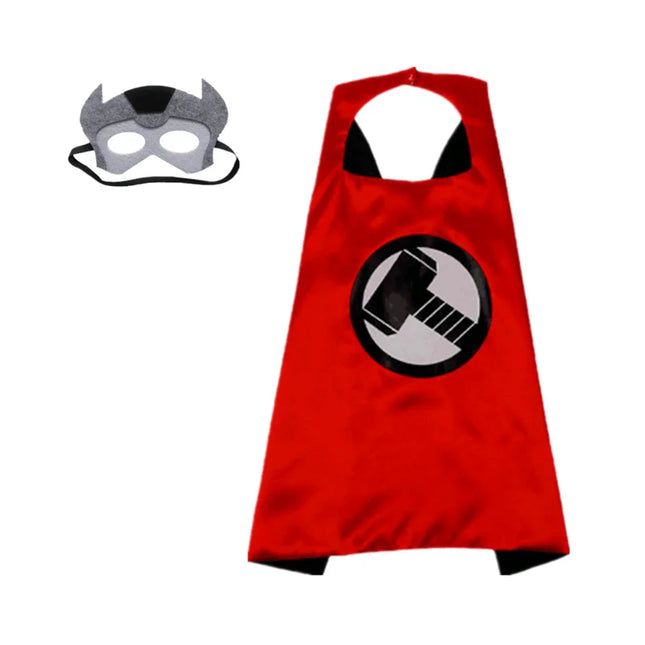 Halloween Superhero Cape & Mask Costume Set™