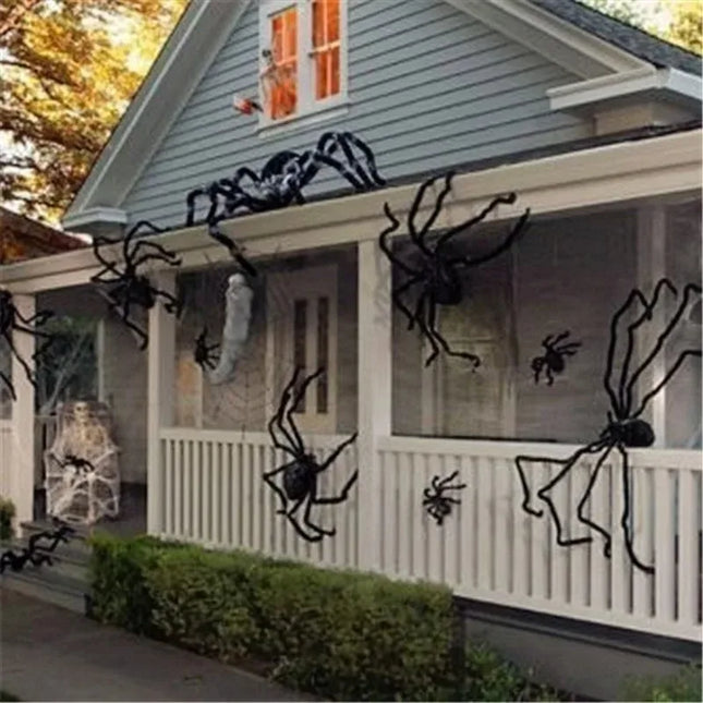 1/3pcs Giant Black Spider Halloween Decorations™