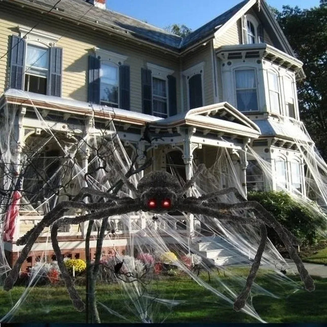 1/3pcs Giant Black Spider Halloween Decorations™