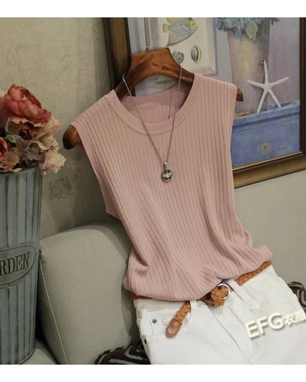 Summer Knitted Sleeveless Blouse™