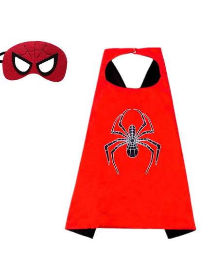 Halloween Superhero Cape & Mask Costume Set™