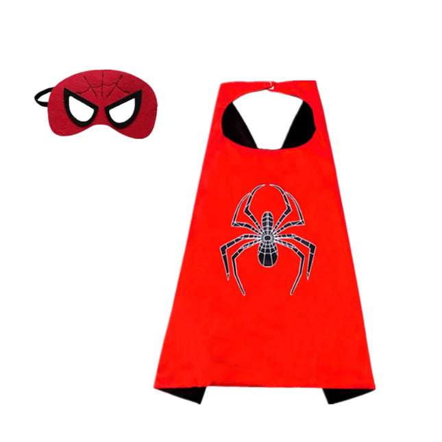 Halloween Superhero Cape & Mask Costume Set™