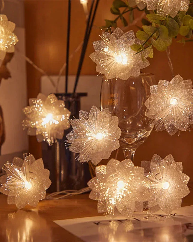2/3M LED Fiber GlowBloom™ Fairy Lights