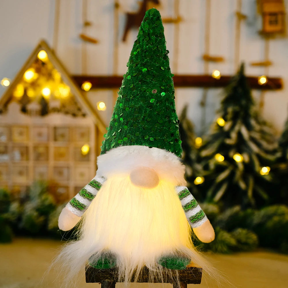 Light-Up Christmas Gnome Decoration™