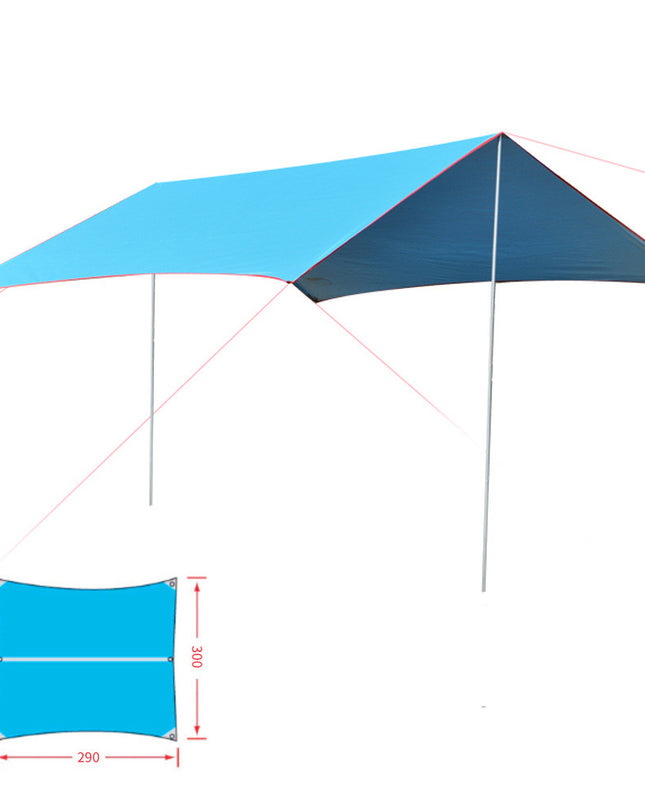 UV And Rainproof Awning Outdoor Camping Tent - Here 4 you